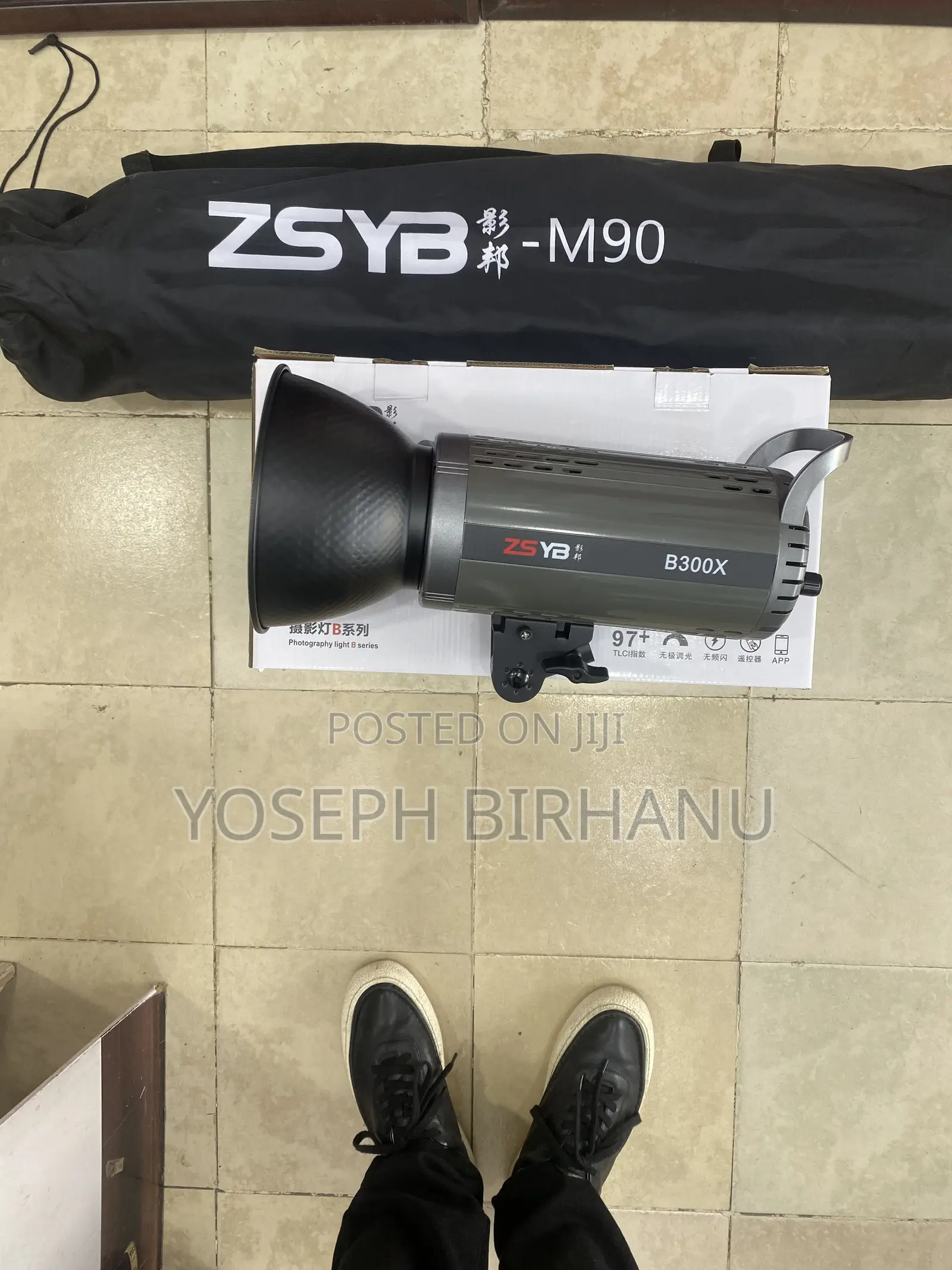 Zsyb Led Video Light With Stand and Softbox
