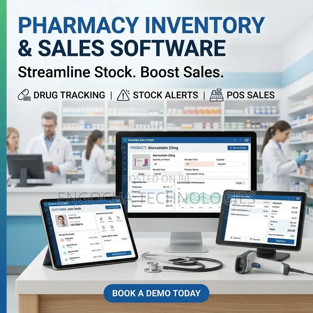 Pharmacy Inventory & Sales Software