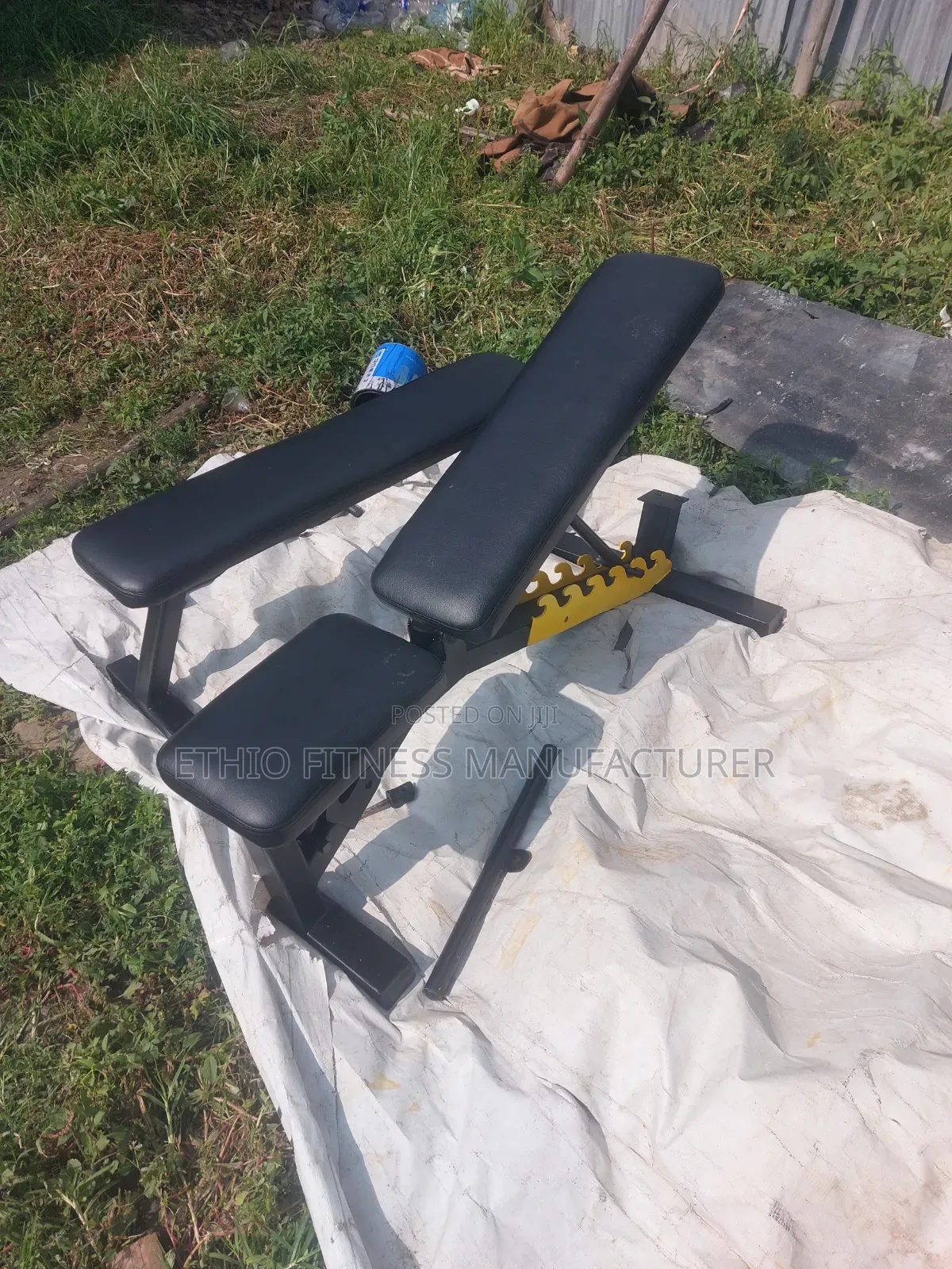 Flat and Adjustable Bench
