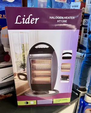 LIDER Halogen Heater, Designed 1200W Powerful Heating