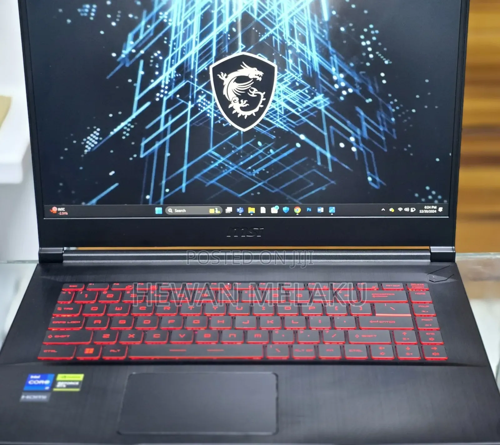 New Laptop MSI GF63 32GB Intel Core i7 SSD 1T