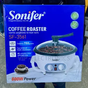 Sonifer Coffee Roaster SF-3561 – 750g Capacity, 800W ☕ 🔥☕