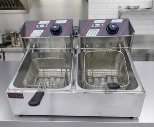 Nima Deep Fryer Commercial Double Tank Powerful – 12L