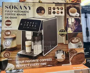 SOKANY Fully Automatic Coffee Maker 💯💯original – 1350W, 20 Bar 🔥☕