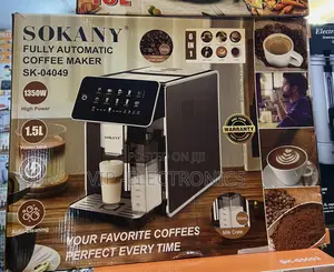 SOKANY Fully Automatic Coffee Maker 💯💯original – 1350W, 20 Bar 🔥☕