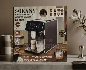 SOKANY Fully Automatic Coffee Maker Powerful 20 Bar Water Tank 300g