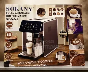 SOKANY Fully Automatic Coffee Maker Powerful 20 Bar Water Tank 300g