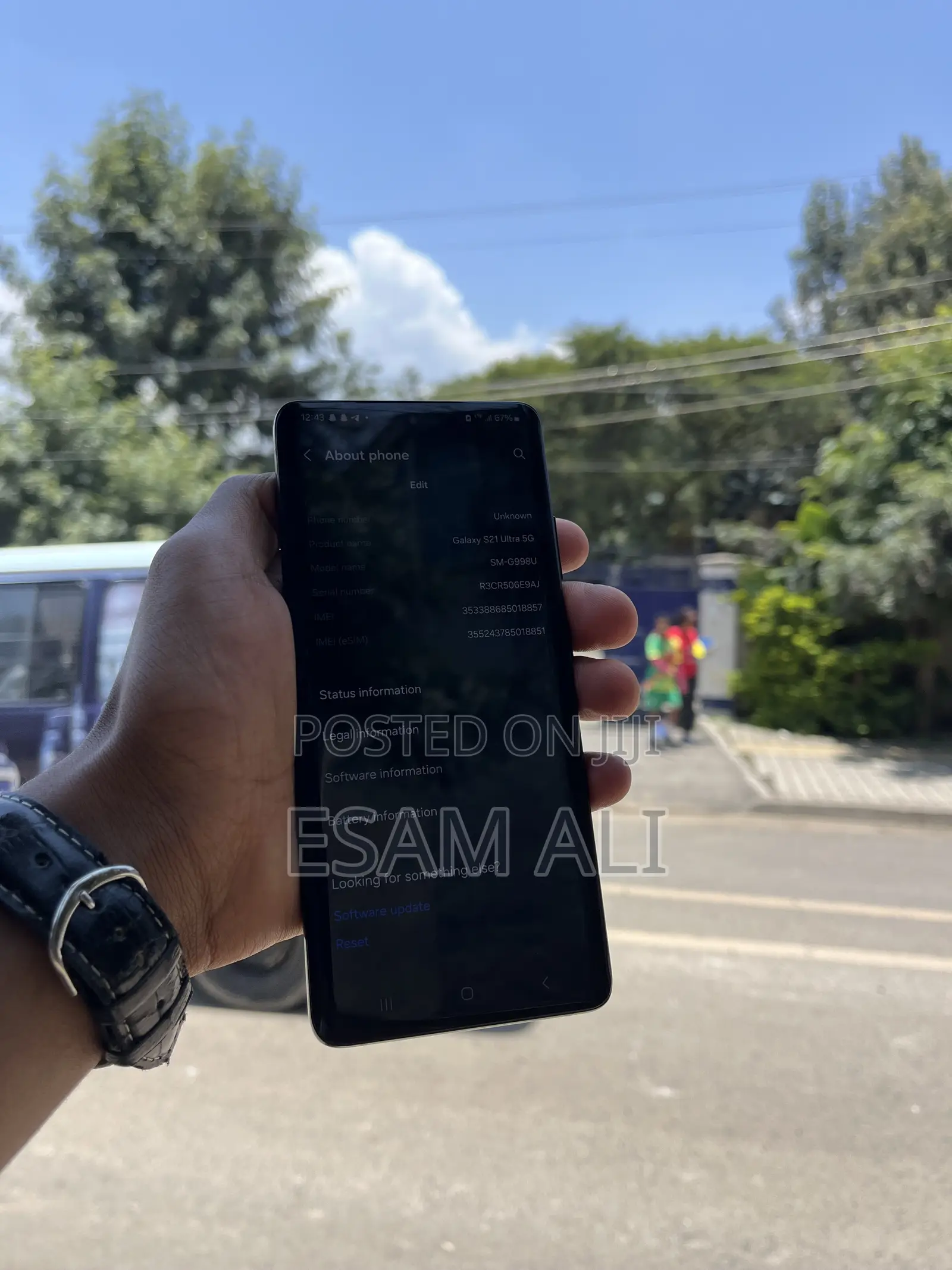 Samsung Galaxy S21 Ultra 5G 256 GB Black