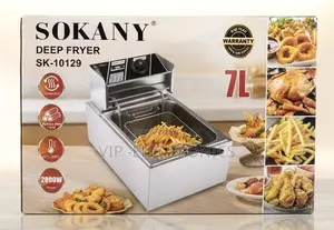 SOKANY Deep Fryer With a Generous 7-Liter Capacity and Powerful 2000W