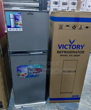Victory Double-Door Refrigerator VIC-2600P 🏠❄️