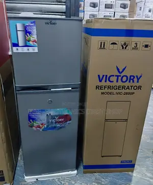 Victory Double-Door Refrigerator VIC-2600P 🏠❄️