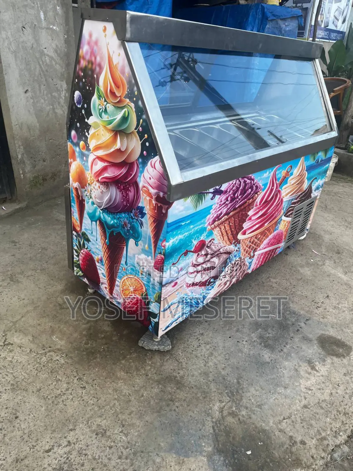 Linkrich Icecream Display Fridge