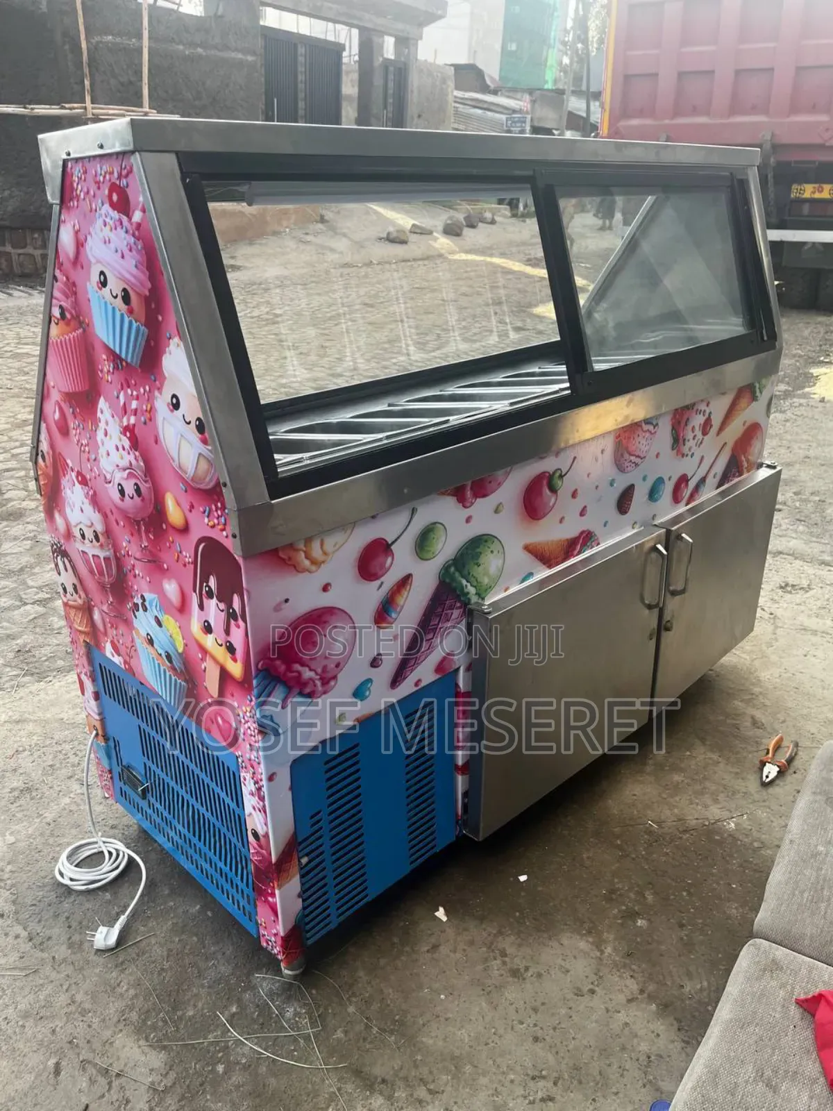 Linkrich Icecream Display Fridge