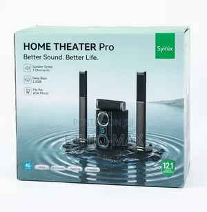 Syinix Home Theater Speaker System 120W – Powerful Sound & Deep Bass