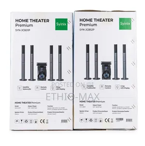 Syinix Home Theater Speaker System 170W – Powerful Sound, Deep
