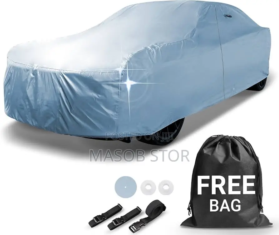 Premium Car Cover / የመኪና ልብስ የመኪናዎን ቦዲ ከፀሃይ ጨረር፣ ከዝናብ እና ከአቧራ ለመከላከል