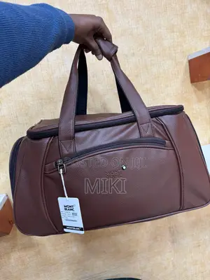 Men’s Gym Leather Bag