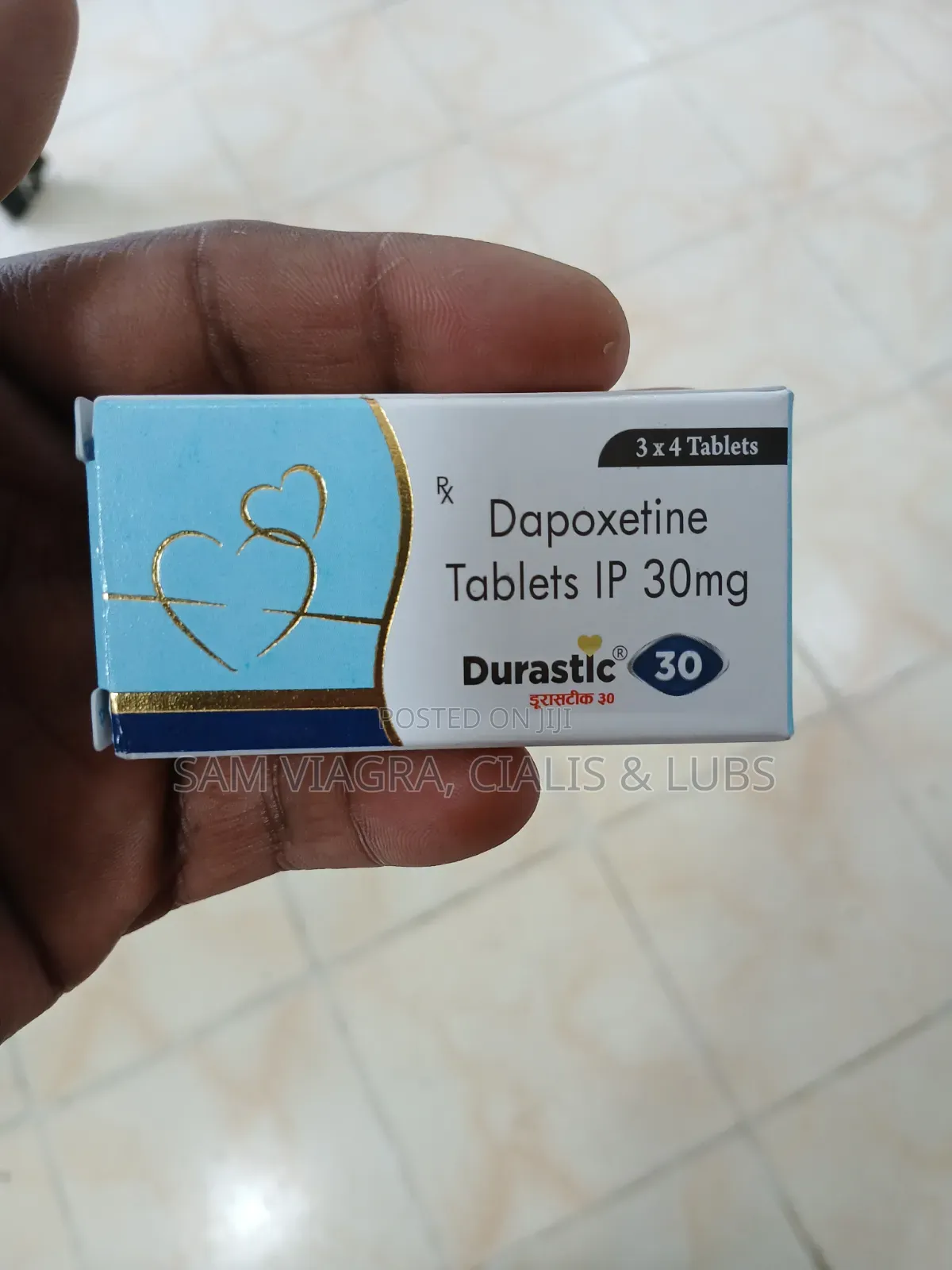 Dapoxetine 30mg Durastic(for Premature Ejaculation)