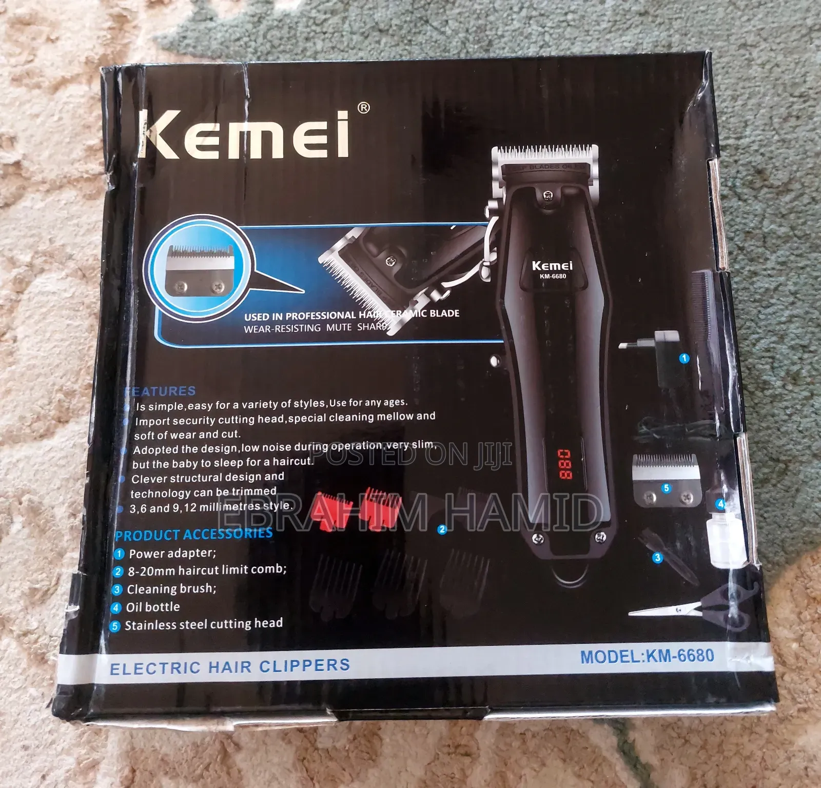 Kemei Professional Hair Clipper