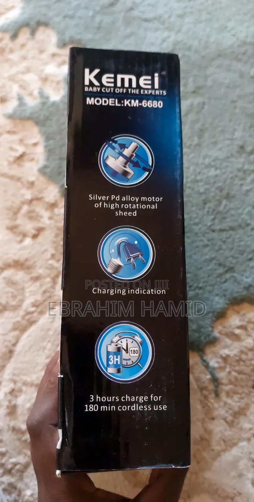 Kemei Professional Hair Clipper