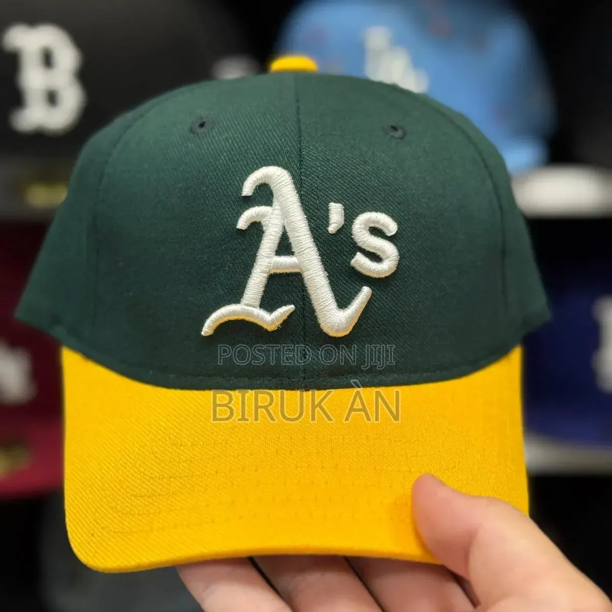 A's Baseball Team Caps