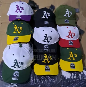 A's Baseball Team Caps