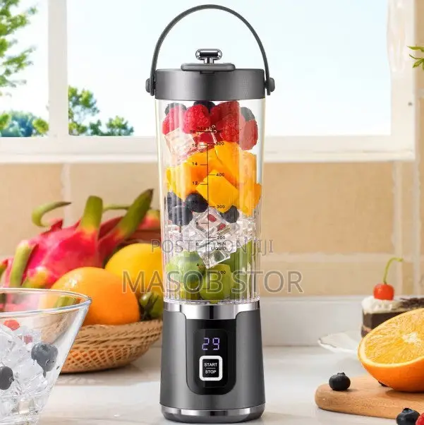 ተንቀሳቃሽ እና በቻርጅ የሚሰራ Portable Blender / Juicer Bottle!