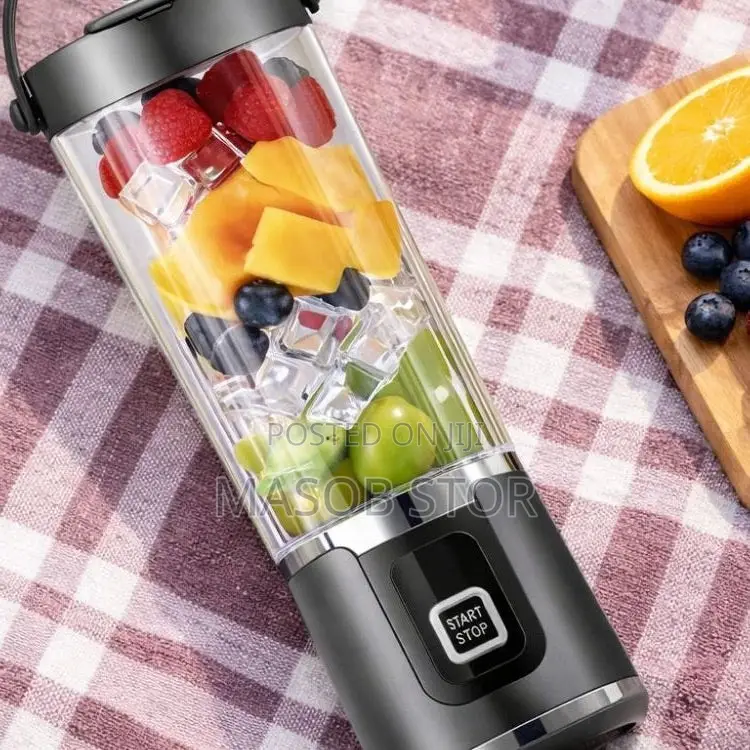 ተንቀሳቃሽ እና በቻርጅ የሚሰራ Portable Blender / Juicer Bottle!