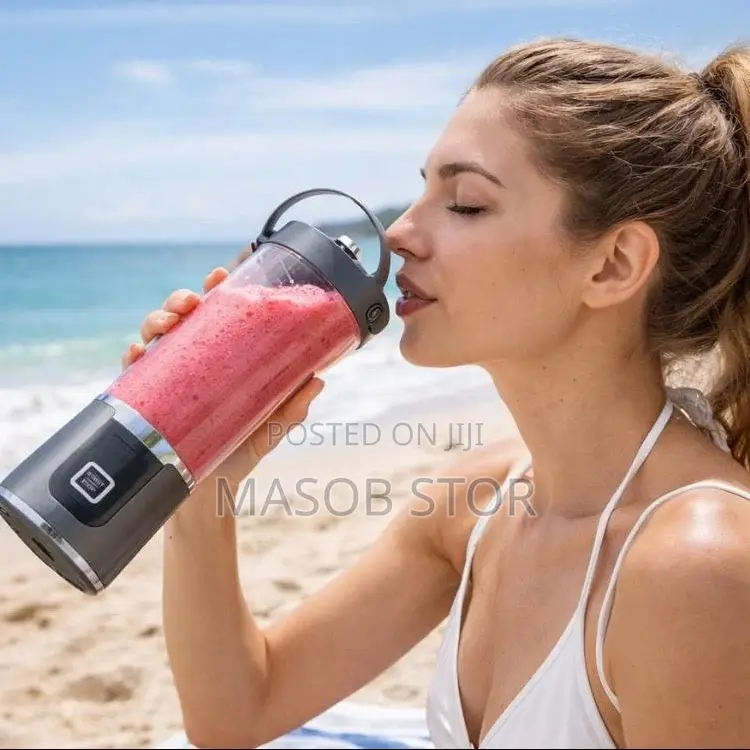 ተንቀሳቃሽ እና በቻርጅ የሚሰራ Portable Blender / Juicer Bottle!
