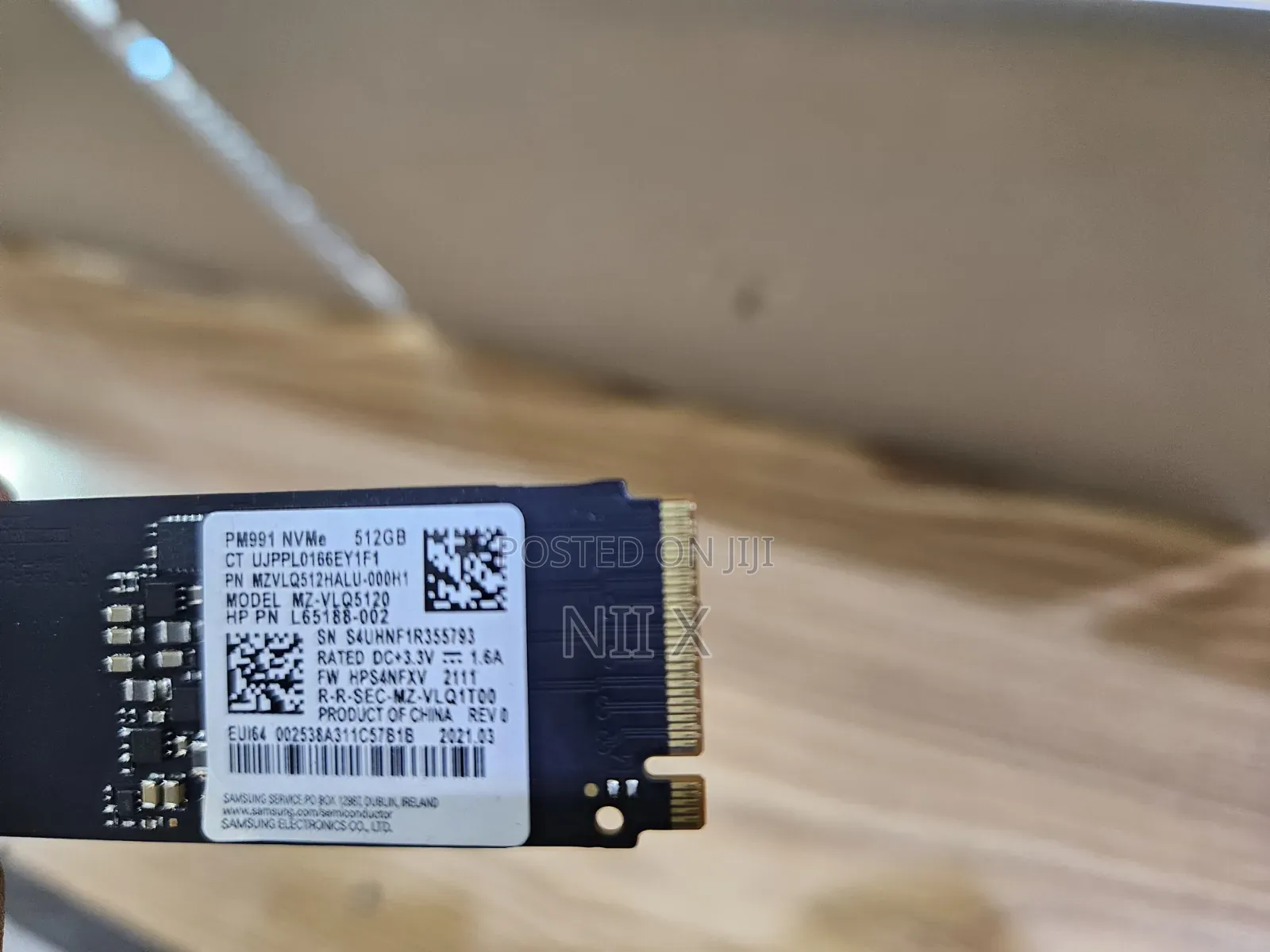 Samsung PM991 512gb Nveme Orginal SSD