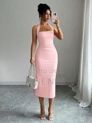 Elegant Women's Midi Dress