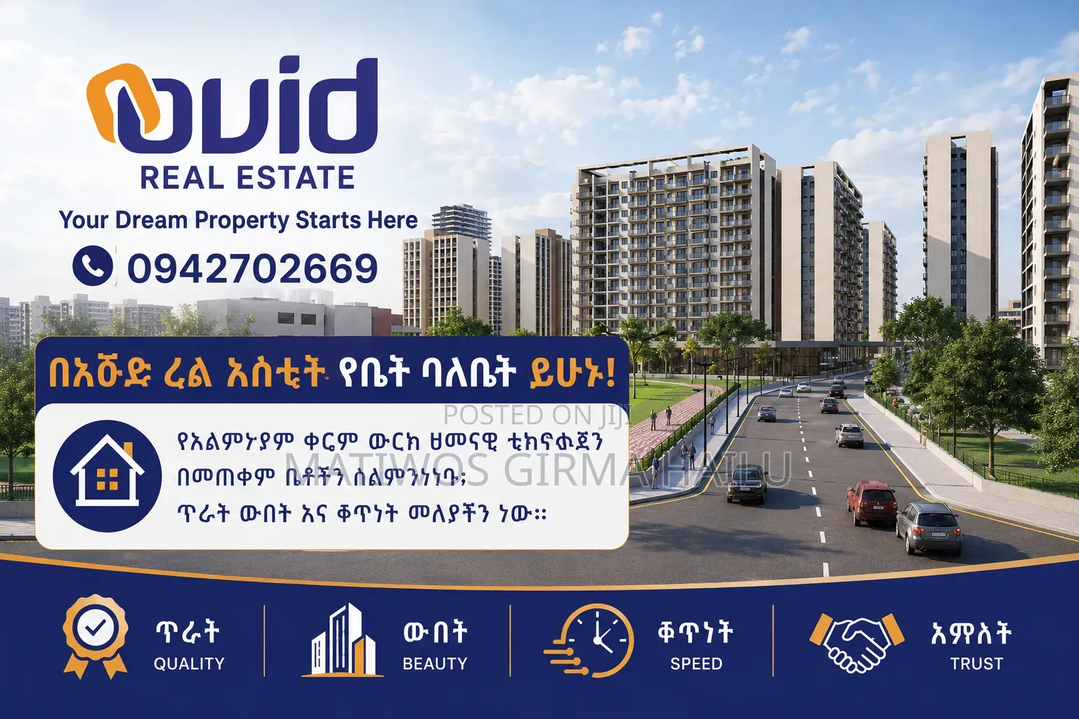 Furnished 3bdrm Apartment in Ovid Real Estate, Bole for sale