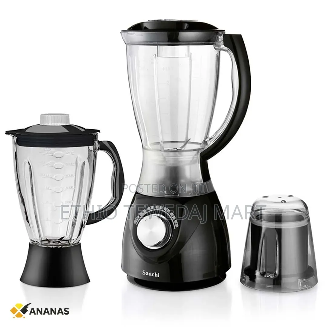 Saachi 3-in-1 Blender / Grinder ሳቺ የጁስ መፍጫ