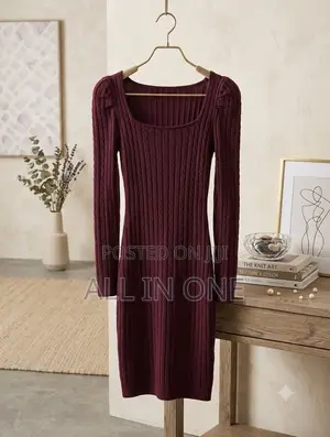 Longsleeve Knit Minidress