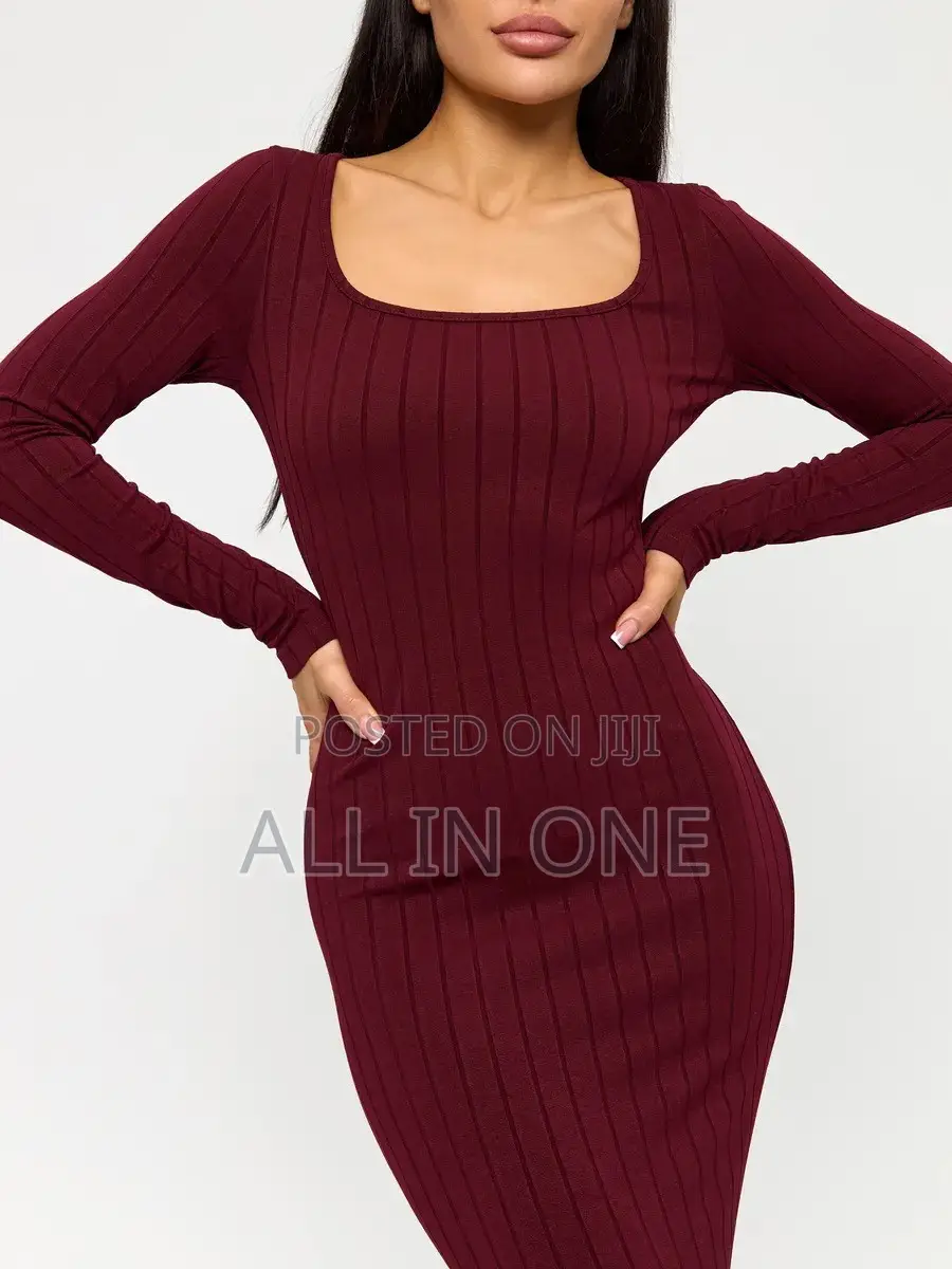 Longsleeve Knit Minidress