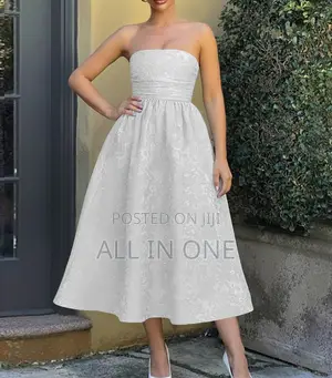 White Sleeveless Classy Shein Dress