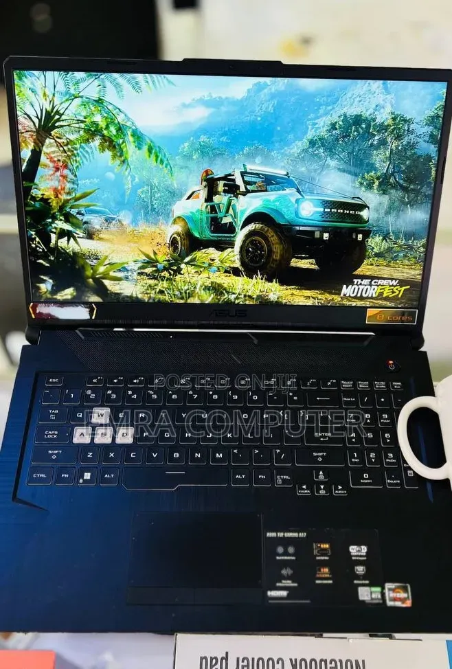 New Laptop Asus TUF Gaming A17 16GB AMD Ryzen 7 SSD 512GB