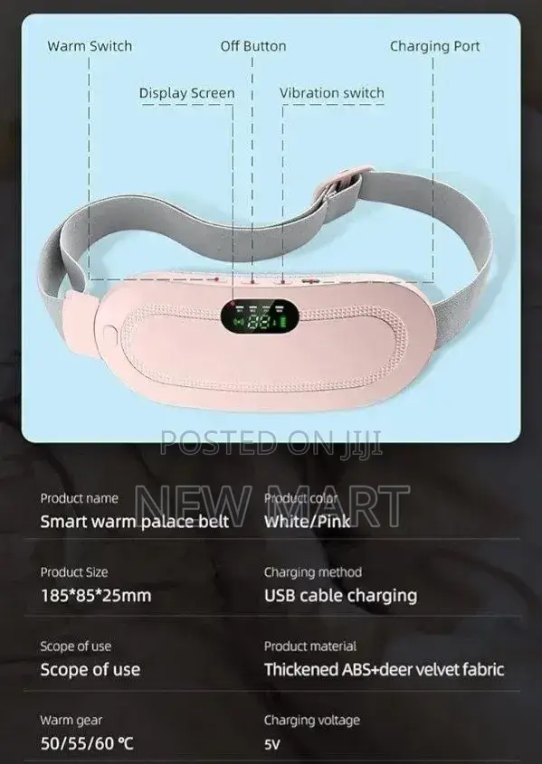 Menstural Heating Pad በወር አበባ ወቅት ለሚመጡ ህመሞች ፍቱን መፍትሄ