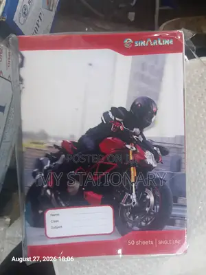 Sinerline Exercise Book