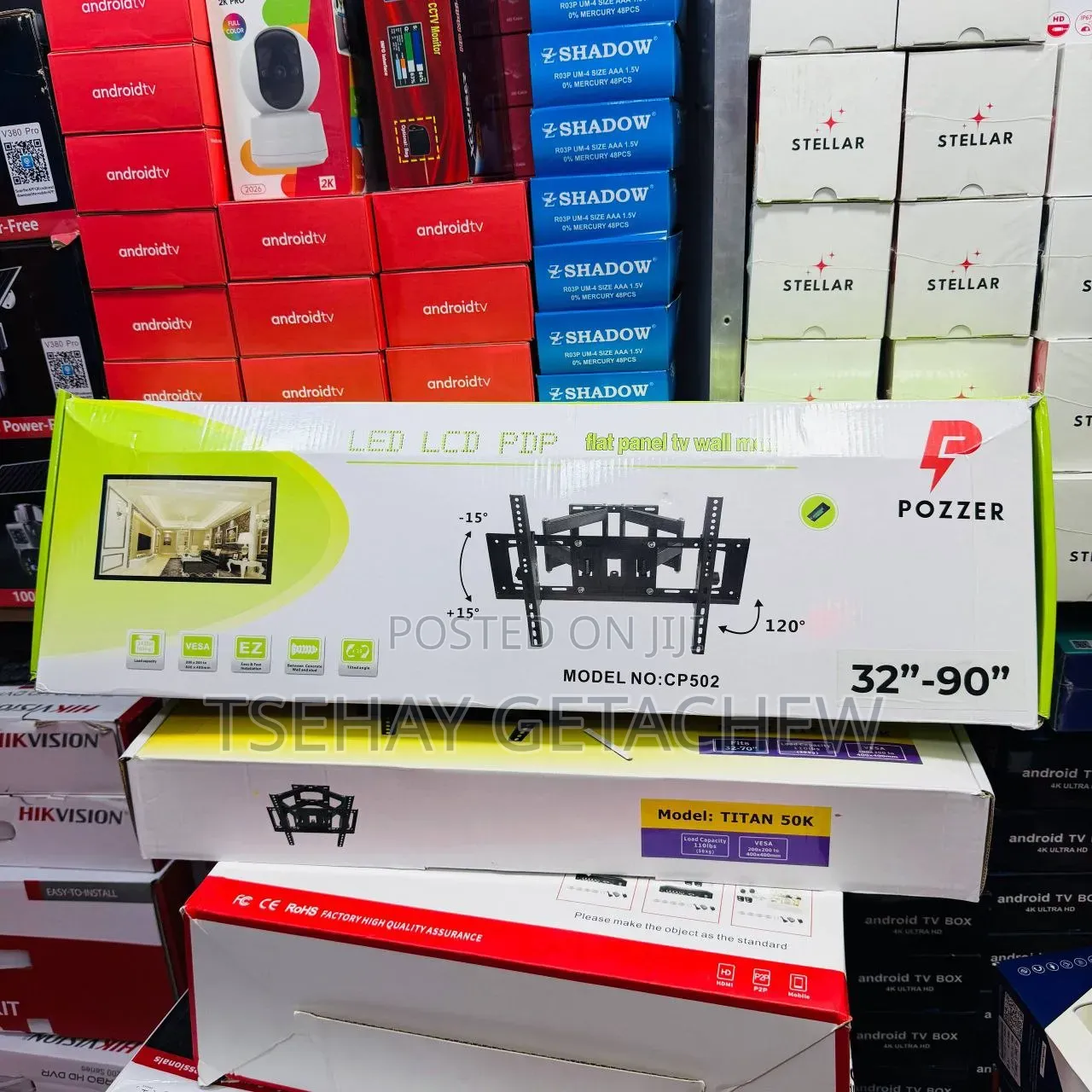 TV Wall Mount/ቲቪ መስቀያ