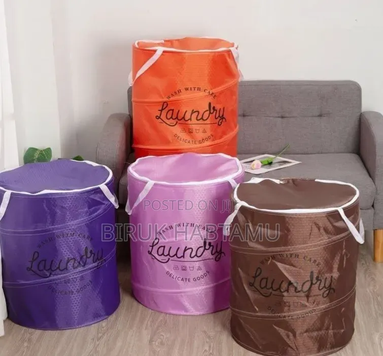 Foldable Laundry Basket
✨የሚተጣጠፍ