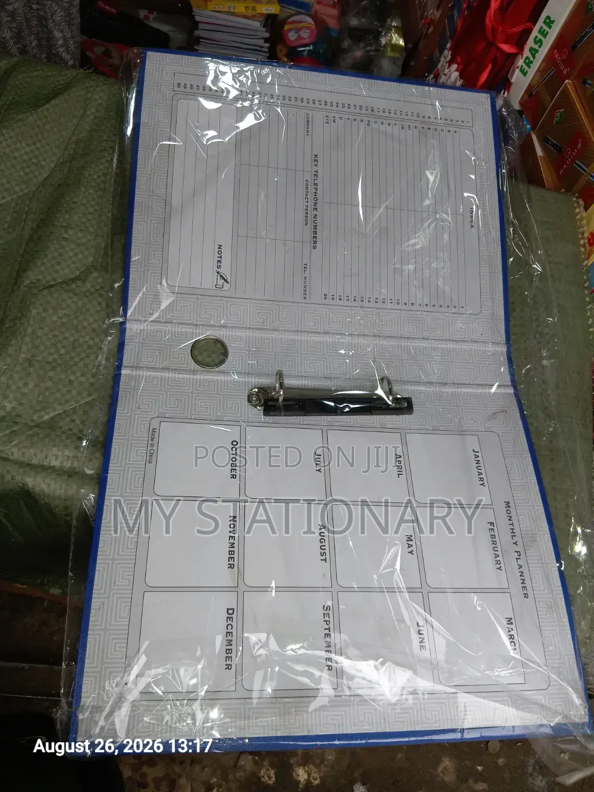 Two Ring Box File