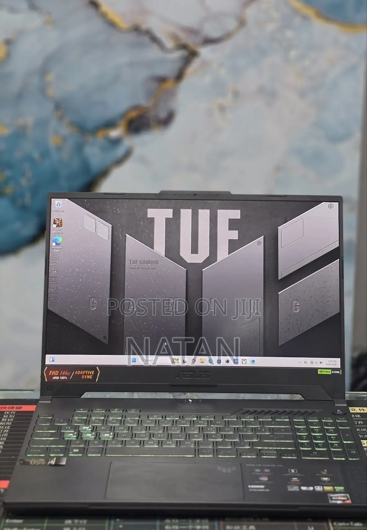 New Laptop Asus TUF Gaming A16 16GB AMD Ryzen 7 SSD 512GB