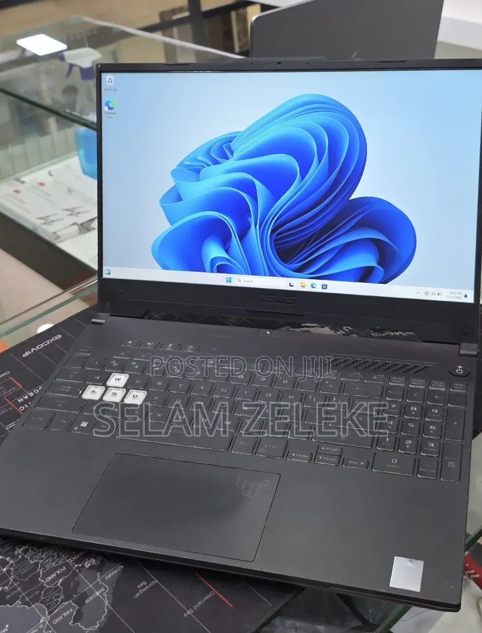 New Laptop Asus TUF Dash F15 16GB Intel Core i7 SSD 512GB