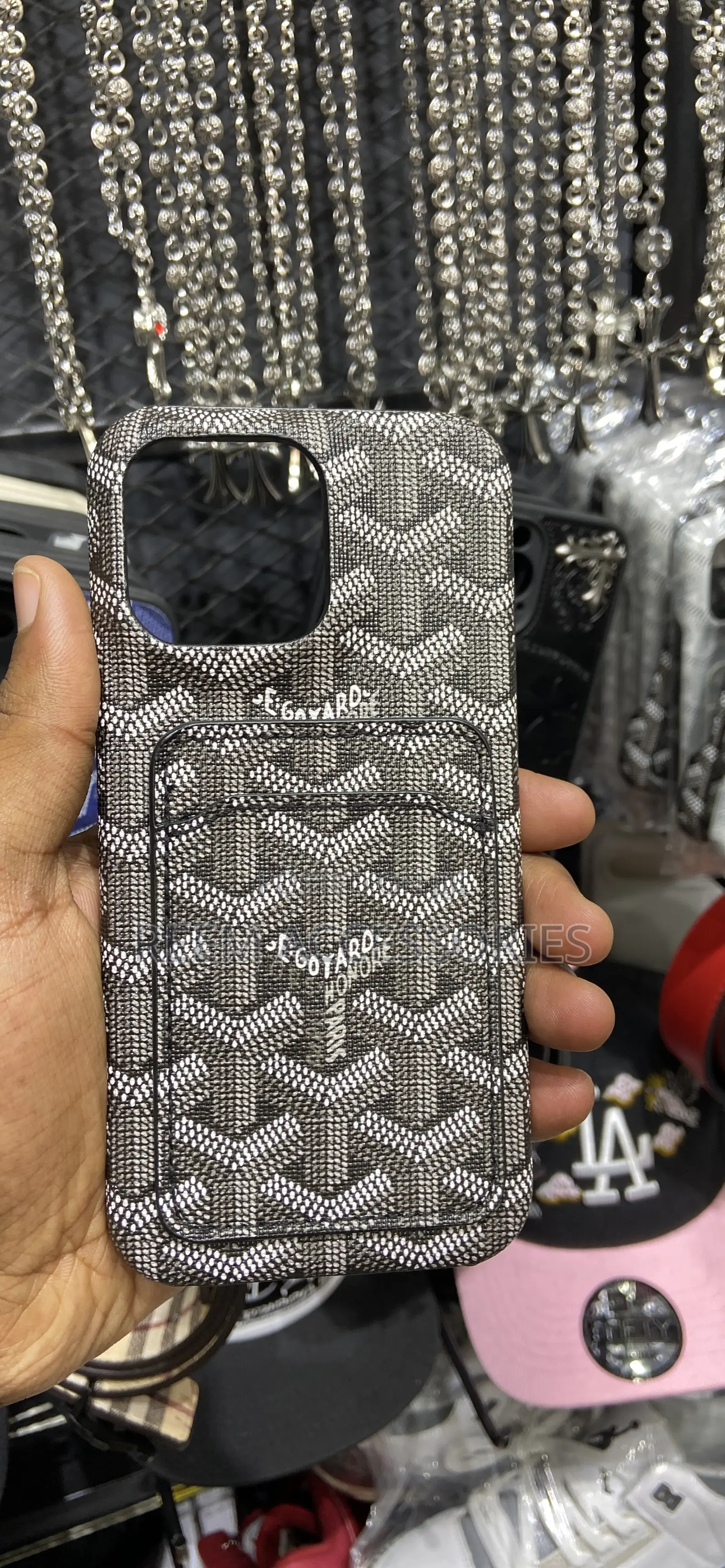 Goyard iPhone Wallet Case