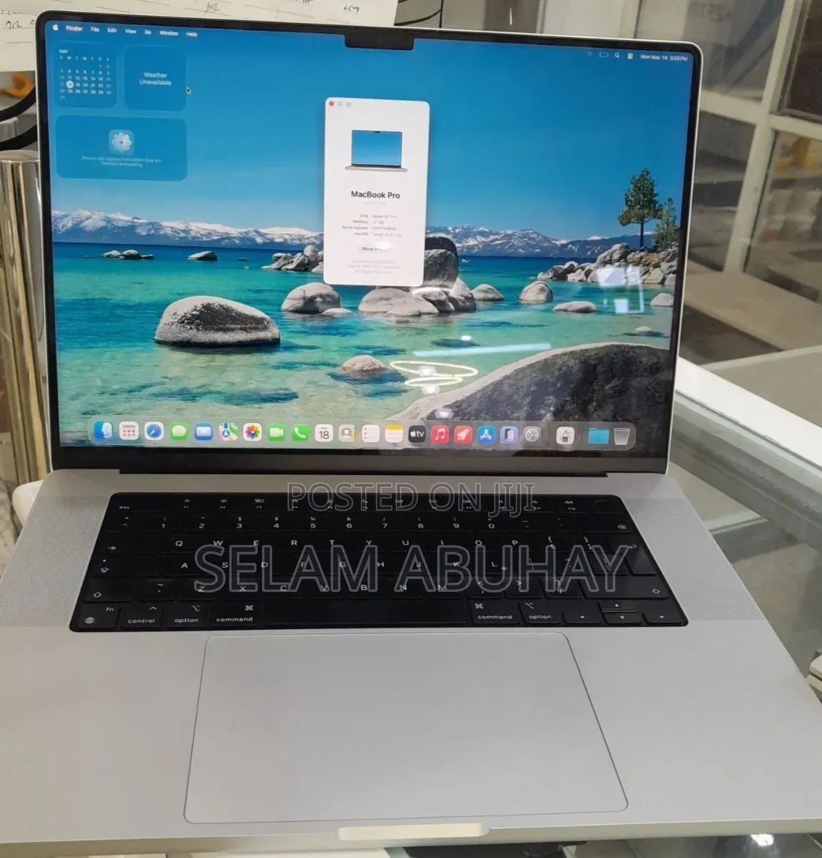New Laptop Apple MacBook Pro 2020 M1 32GB Apple M1 Pro SSD 1T