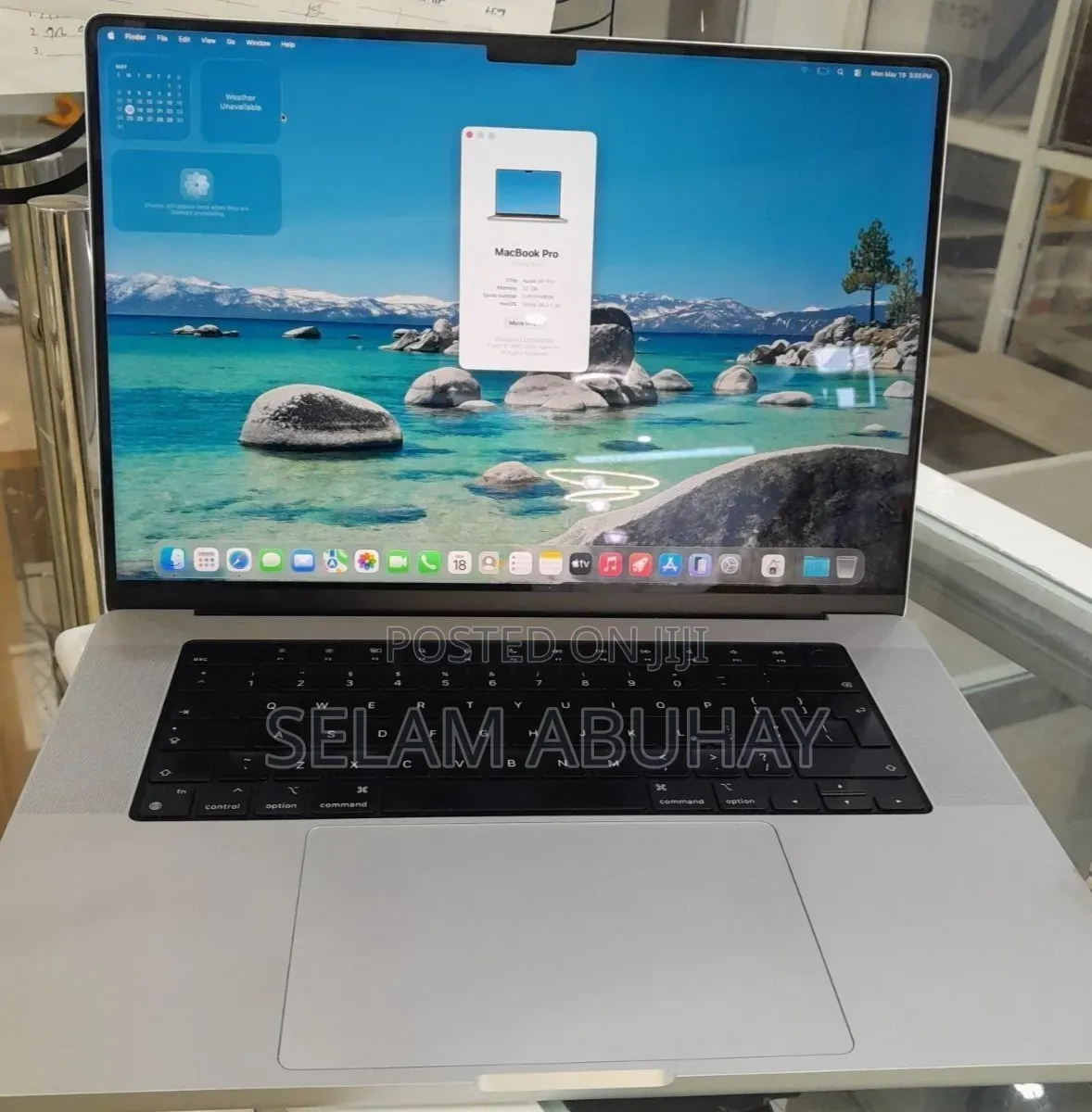 New Laptop Apple MacBook Pro 2020 M1 32GB Apple M1 Pro SSD 1T