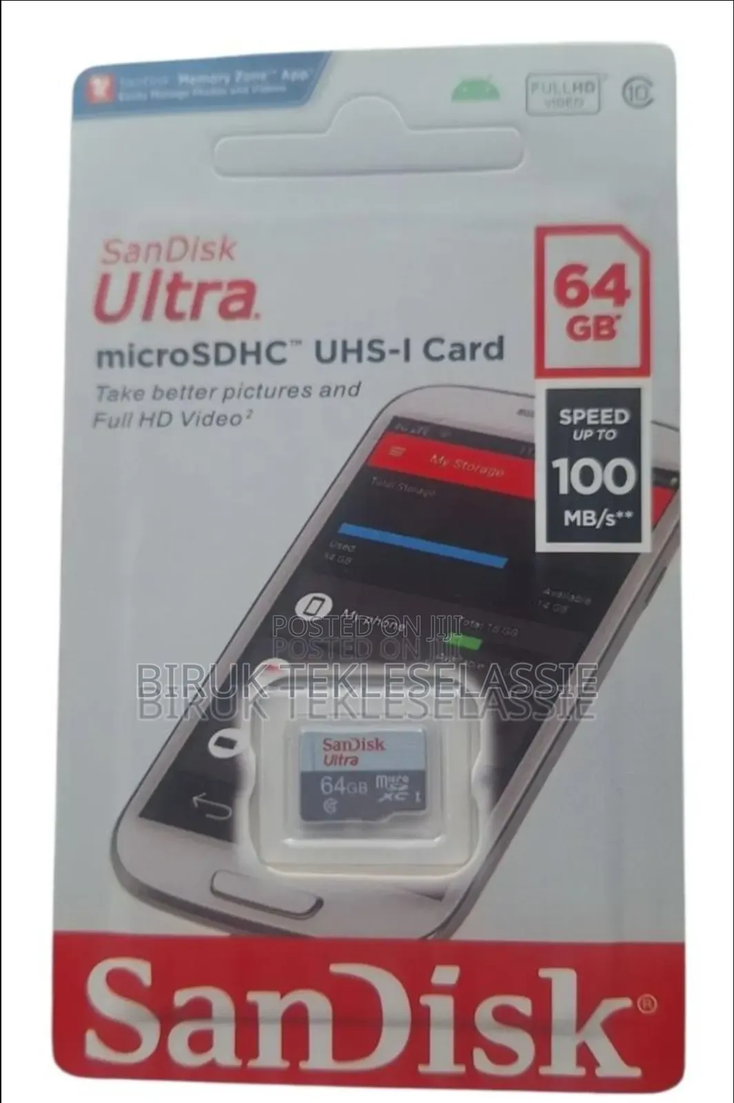 SanDisk microSd for Tablet,Drones,action Cameras Gaming Console