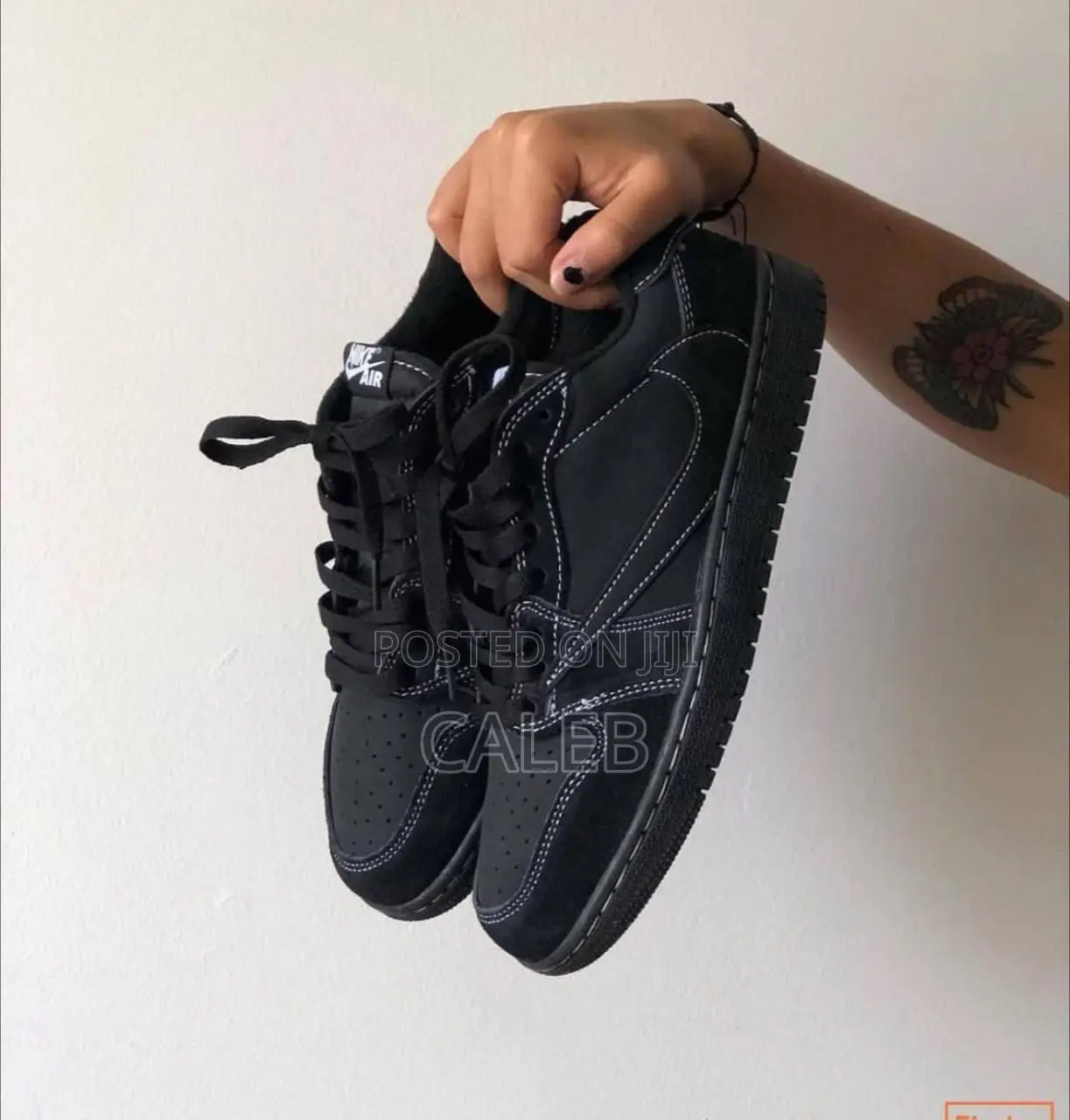 Air #Jordan 1 #Travis Scott “Black Phantom”