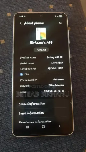 Samsung Galaxy A33 5G 128 GB White